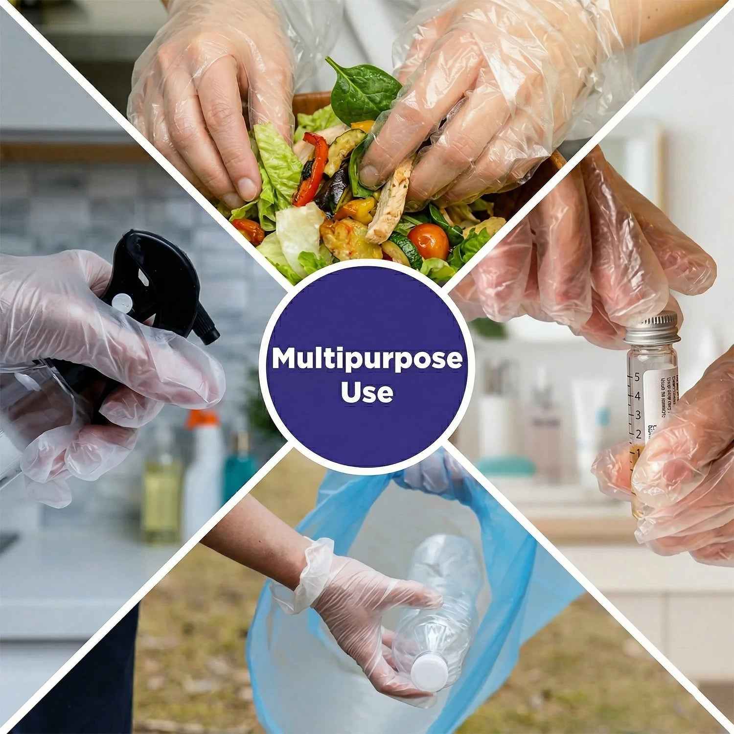 Disposable Plastic Gloves Ð Hygienic & Practical for Home & Commercial Use