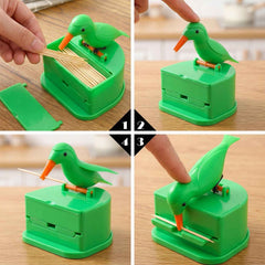 Bird Shape Toothpick Dispenser Ð Hygienic & Decorative Kitchen Accessory