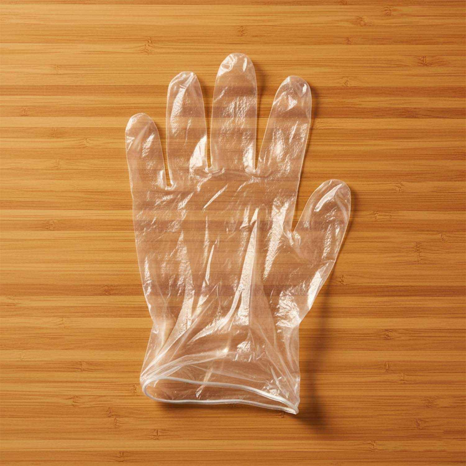 Disposable Clear Gloves – Pack of 50 for Food & Cleaning