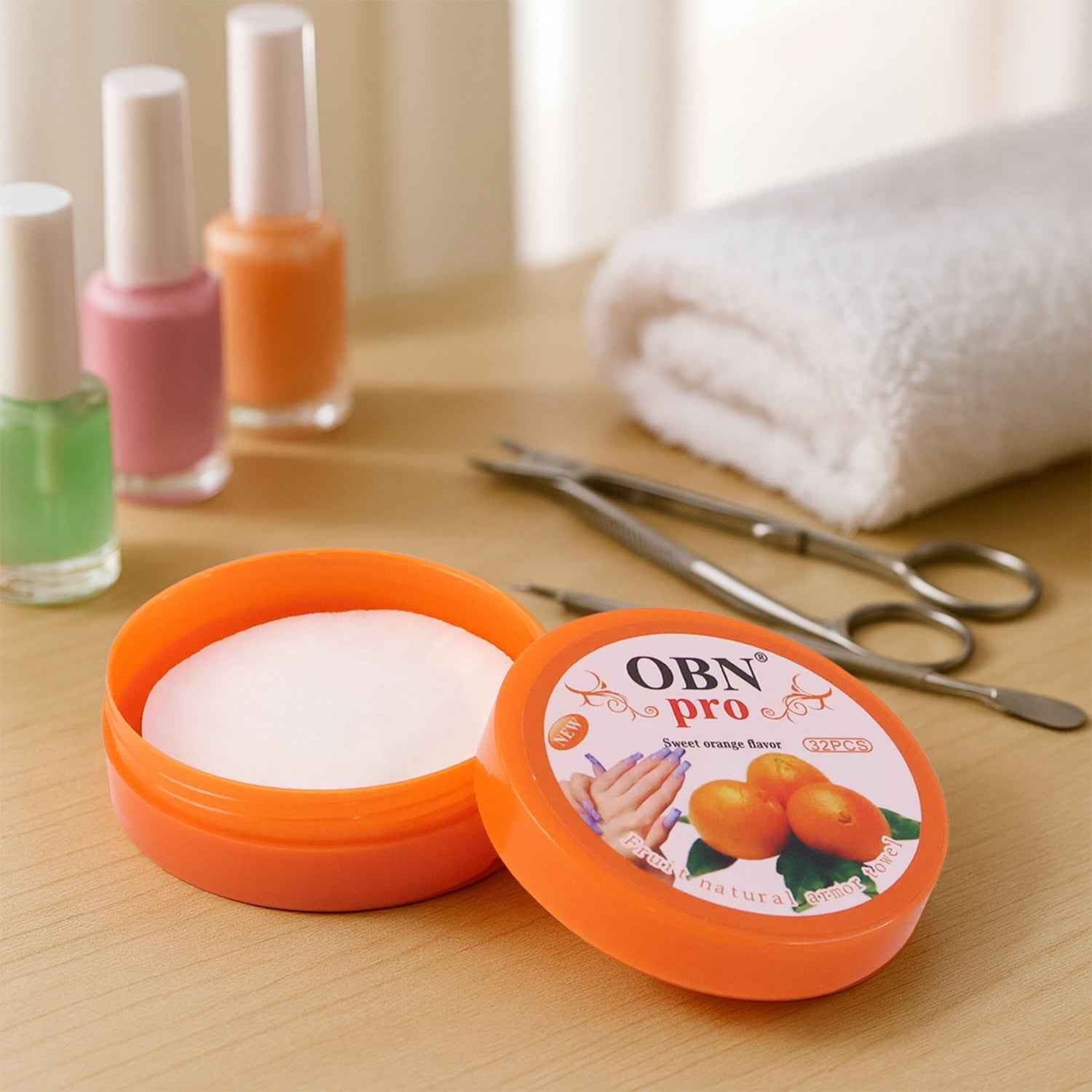 Nail Polish Remover Wipes – Quick, Gentle, Travel-Friendly
