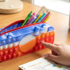 Pop It Pencil Pouch – Stress-Relief Fidget Storage for Kids