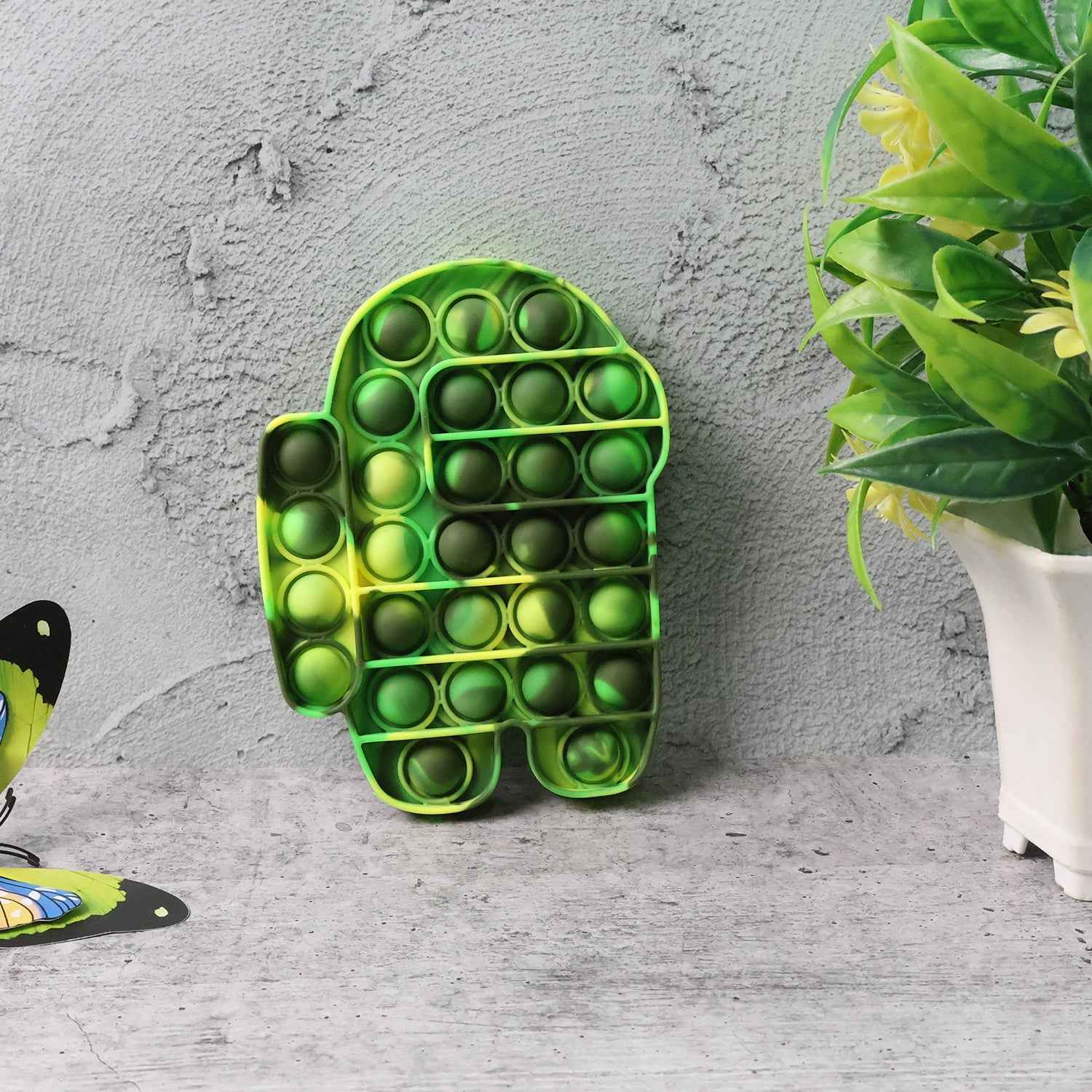 Astronaut Silicone Pop It Fidget Toy – Stress Relief Fun