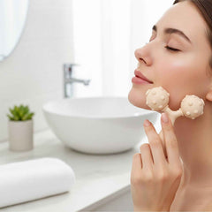 Facial and Body Massage Roller – Dual Ball Skin Toner
