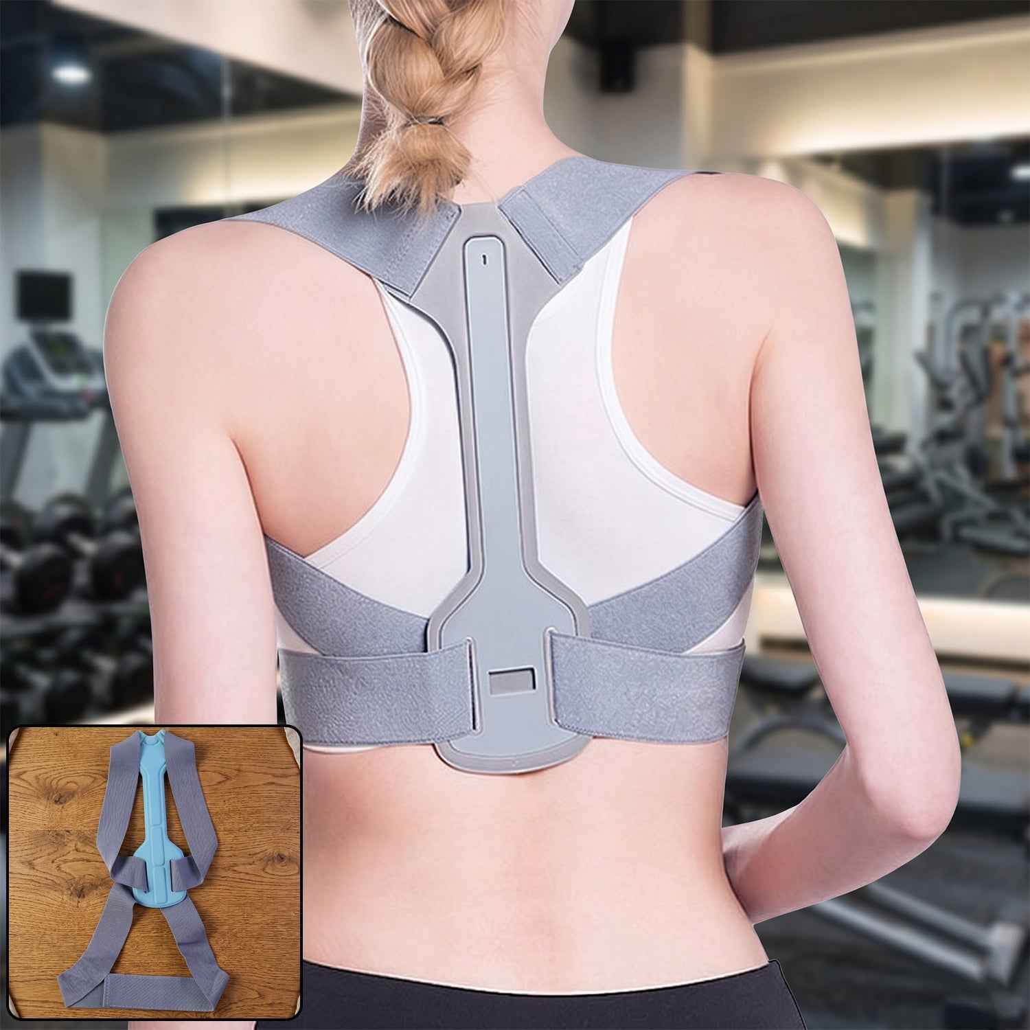 Back Posture Corrector Belt Ð Supports Spinal Alignment & Pain Relief