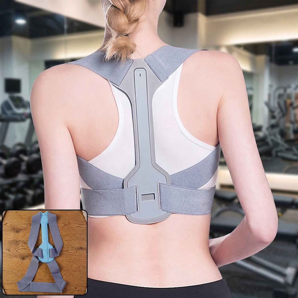 Back Posture Corrector Belt Ð Supports Spinal Alignment & Pain Relief