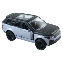 Light and Sound Metal Pull Back Car Toy, Die Cast SUV Model for Kids (1 Pc)
