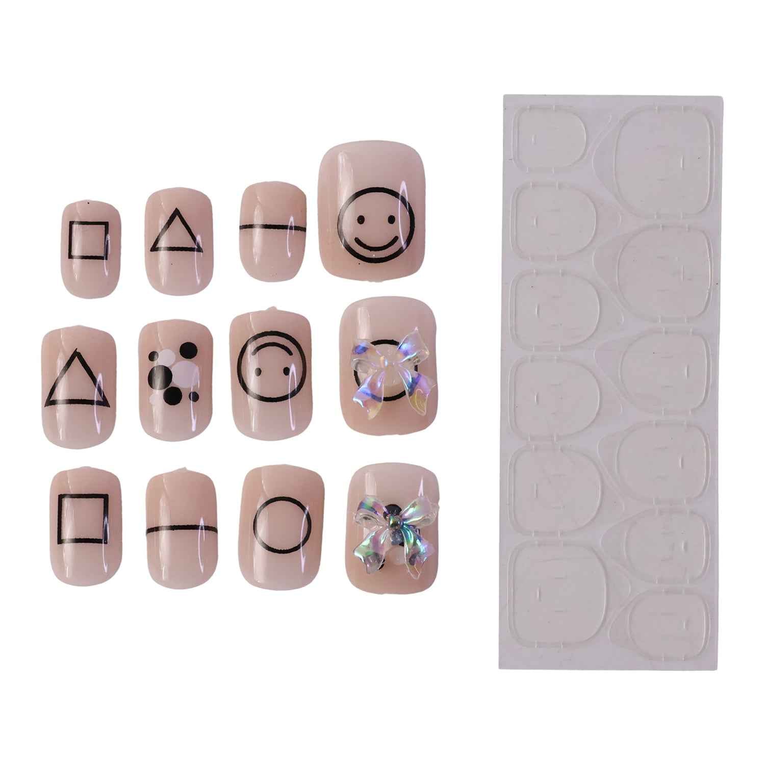 Press-On Nails Ð Reusable False Nail Set with Strong Glue for Equally Glam Looks
