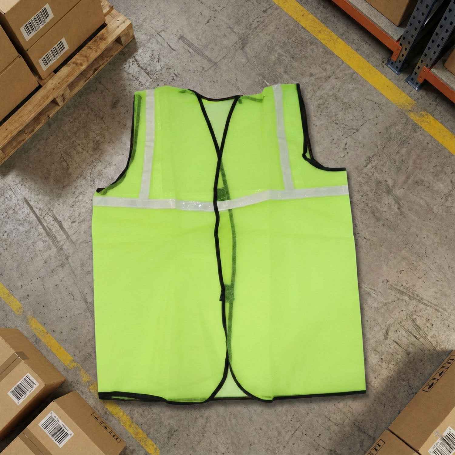 Reflective Safety Jacket – Hi-Vis Workwear for Safety | Velvet Wheels