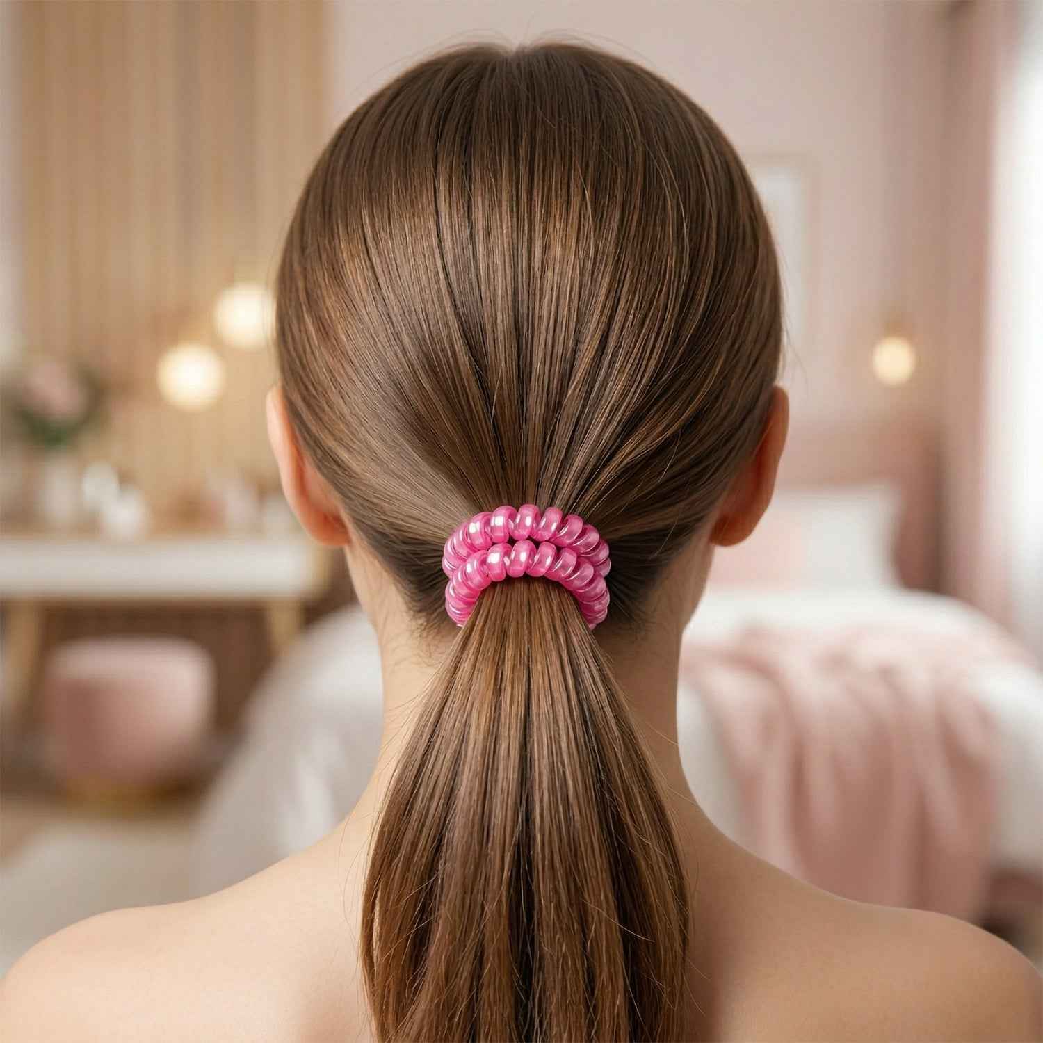 Telephone Wire Hair Band – Secure & Damage-Free Styling for Women