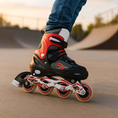 Adjustable Inline Skates XL – Durable, Comfortable Fit for Kids & Adults