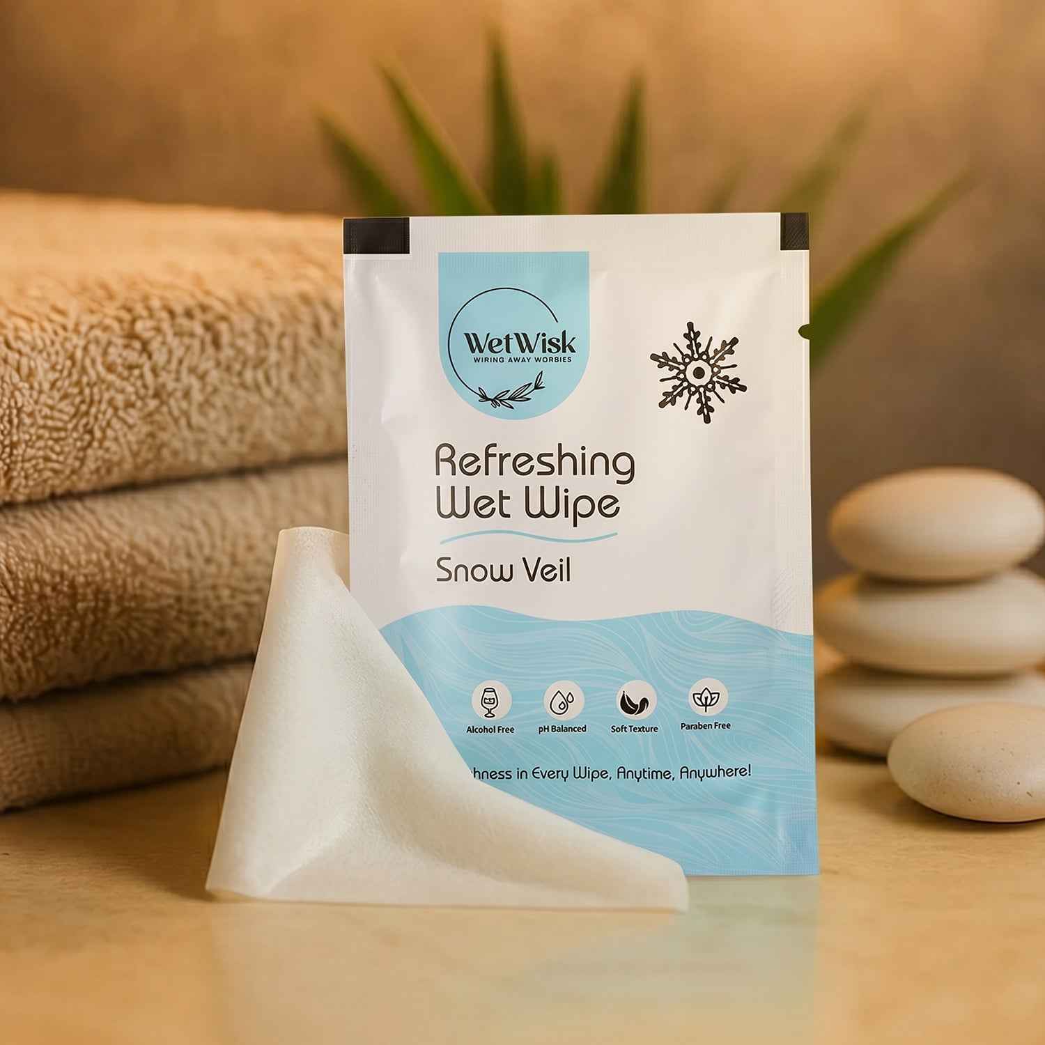 Wet Wipes Face & Body Ð Refreshing Snow Veil Fragrance