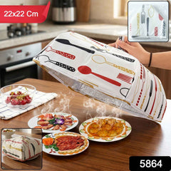 Reusable Food Cover – Small Size Foldable Dish Lid | CookAura
