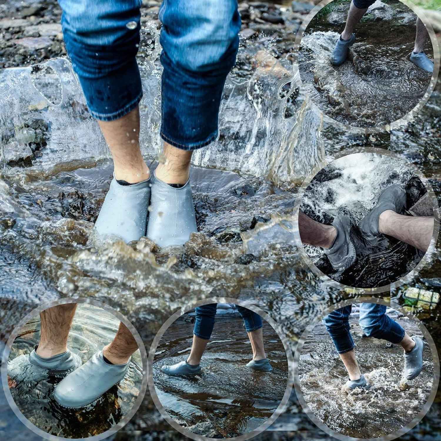 Waterproof Shoe Covers – Reusable, Anti-Skid Protection | Indo Glow