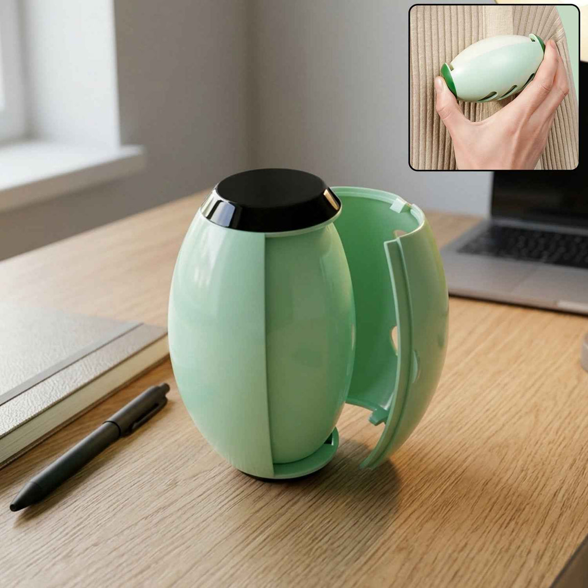 Reusable Lint Roller Ð Eco-Friendly, Washable & Compact for Clothes & Pets