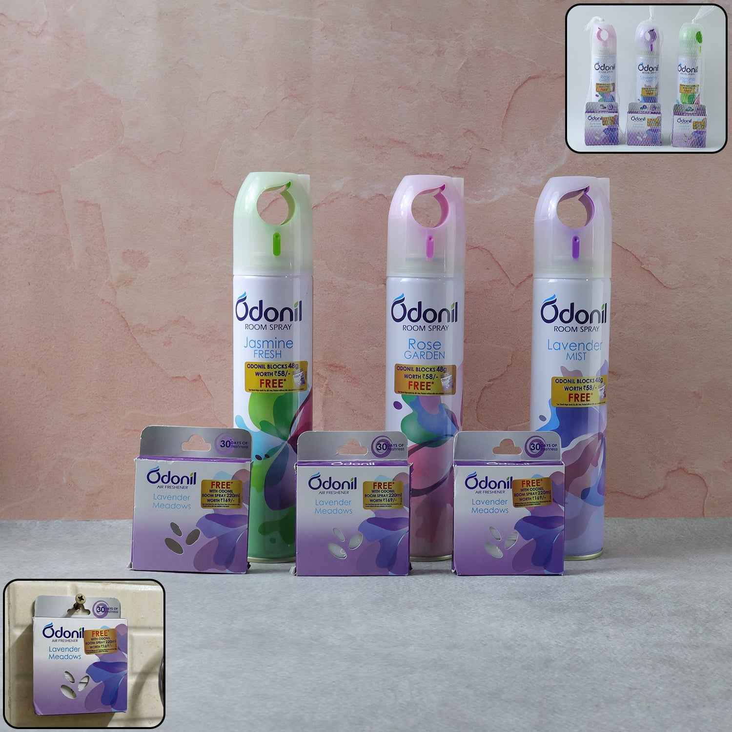 Odonil Room Spray & Air Freshener – Long Lasting Fragrance for Every Space