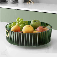 Rotating Storage Rack – Multipurpose Organizer with Handles