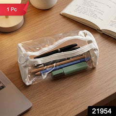 Transparent PVC Pencil Case Ð Stylish & Durable Stationery Organizer