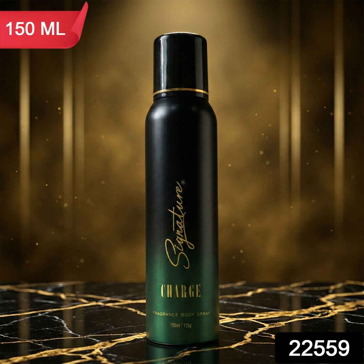 Signature Charge Body Spray – Long Lasting masculine scent for Men