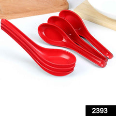 Unbreakable Soup Spoons – Colorful & Food Grade Set of 6 | Tummy Tide