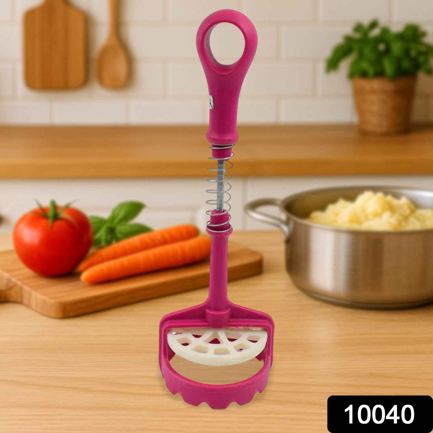 Potato Masher Ð Ergonomic & Durable Stainless Steel Kitchen Tool