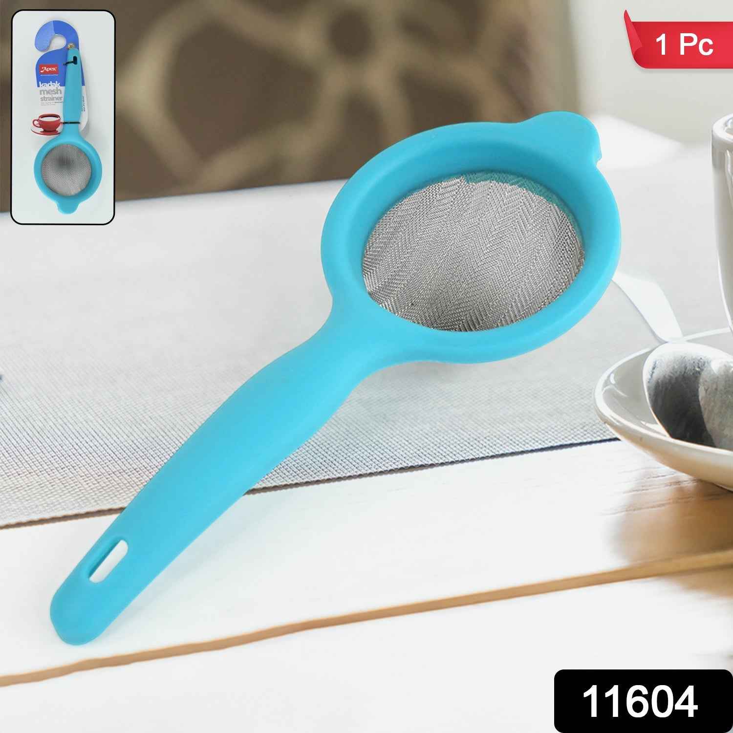 Kadak Stainless Steel Mesh Strainer – Durable & Rust-Resistant