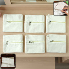 Saree Storage Bags with Zip Closure – Pack of 6, Multipurpose Protection