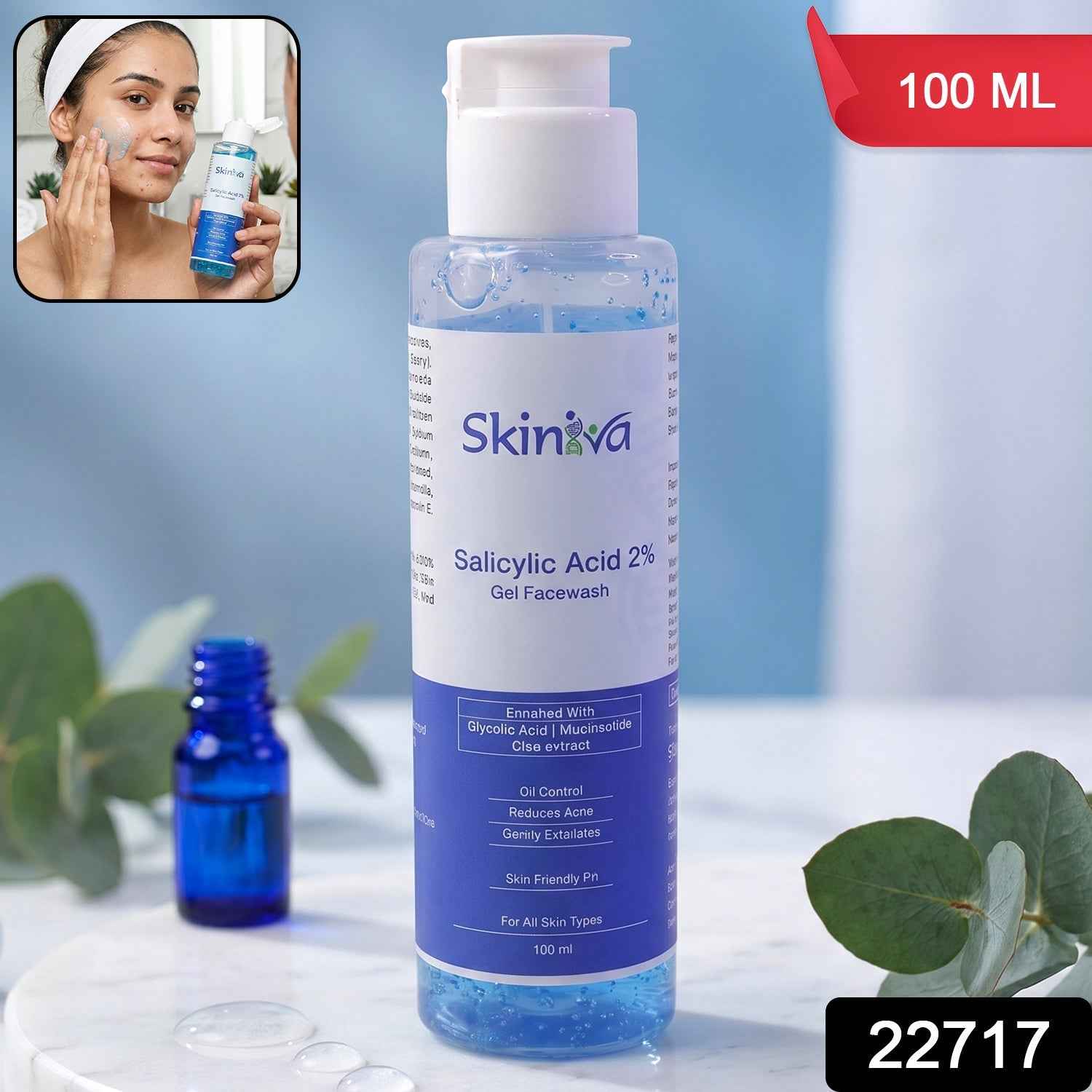 Salicylic Acid Face Wash Ð Deep Pore Cleansing for Acne & Oily Skin