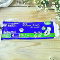 Blue Lady XL Sanitary Pads 280mm – Heavy Flow Protection