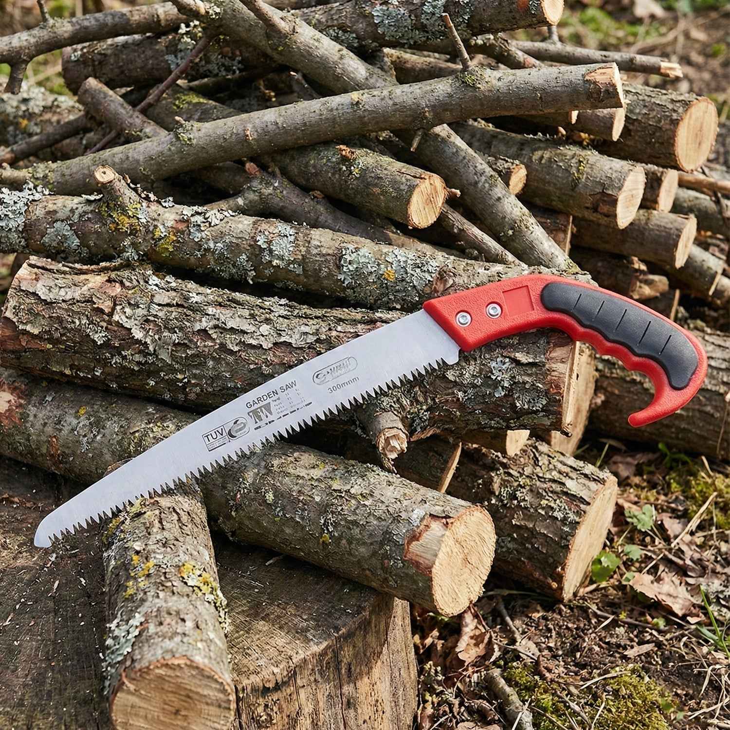 Garden Pruning Saw – Heavy-Duty 300mm Sharp Serrated Blade