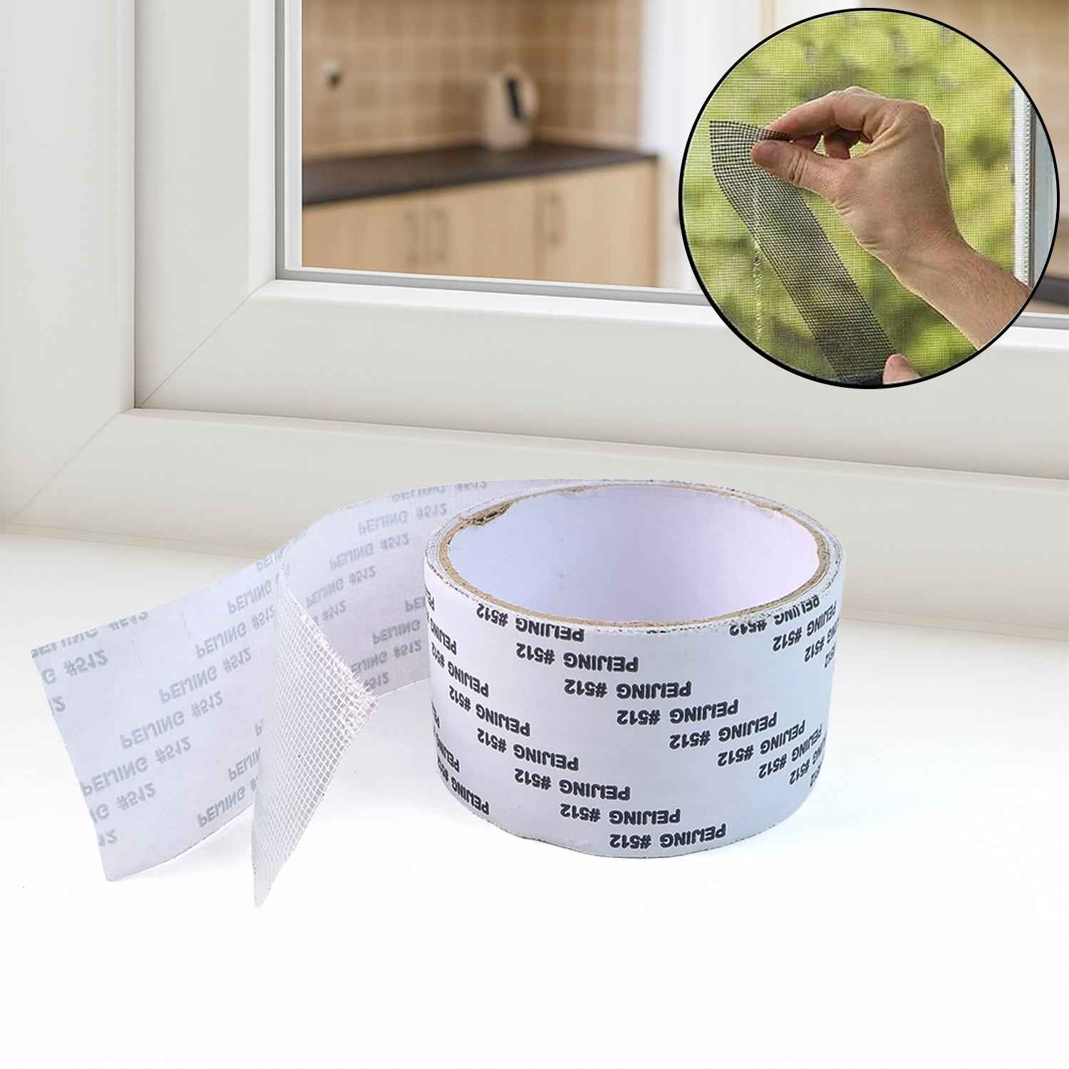 Mosquito Net Repair Tape – Strong Adhesive & Durable Mesh Roll