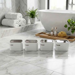 Self Adhesive Dustproof Toothbrush Holder – Space-saving Wall Mount