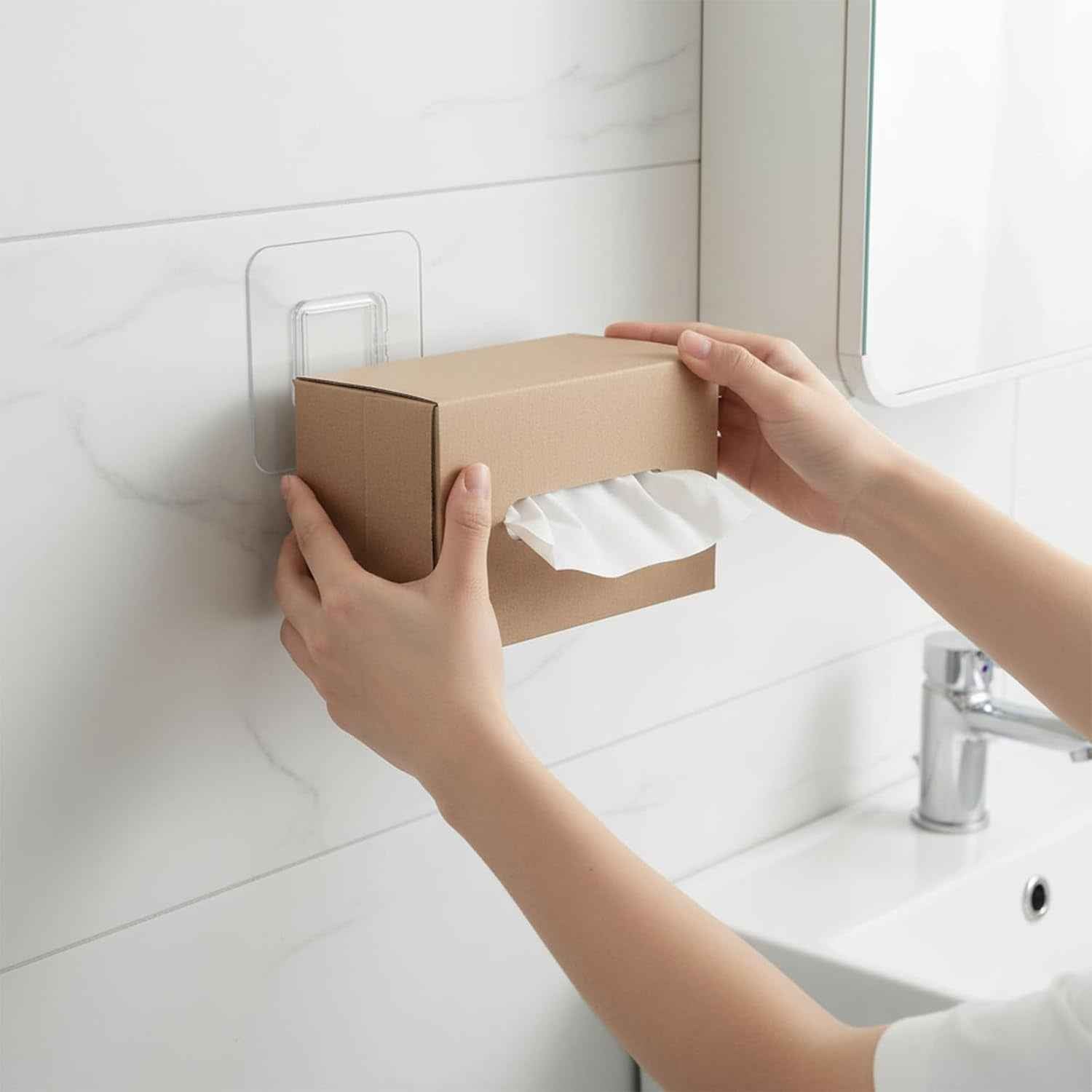 Self-Adhesive Wall Hook Ð Easy No-Drill Mount for Home & Office
