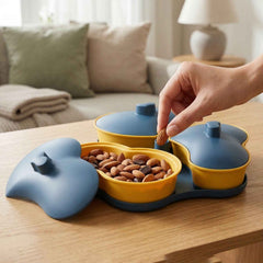 Multipurpose Snack Serving Tray with Lid Ð Elegant & Convenient