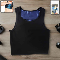 Men’s Sweat Shaper Tank Top – Slim Fit Neoprene for Posture & Sweat