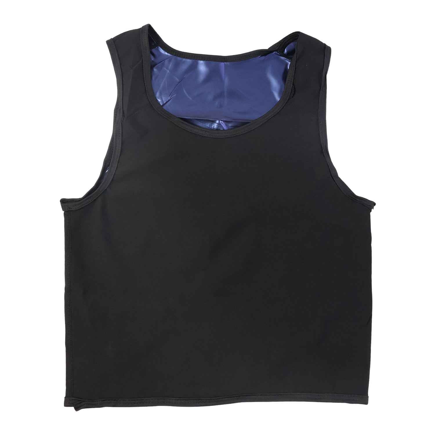 Men’s Sweat Shaper Tank Top – Slim Fit Neoprene Vest for Posture & Sweat Boost