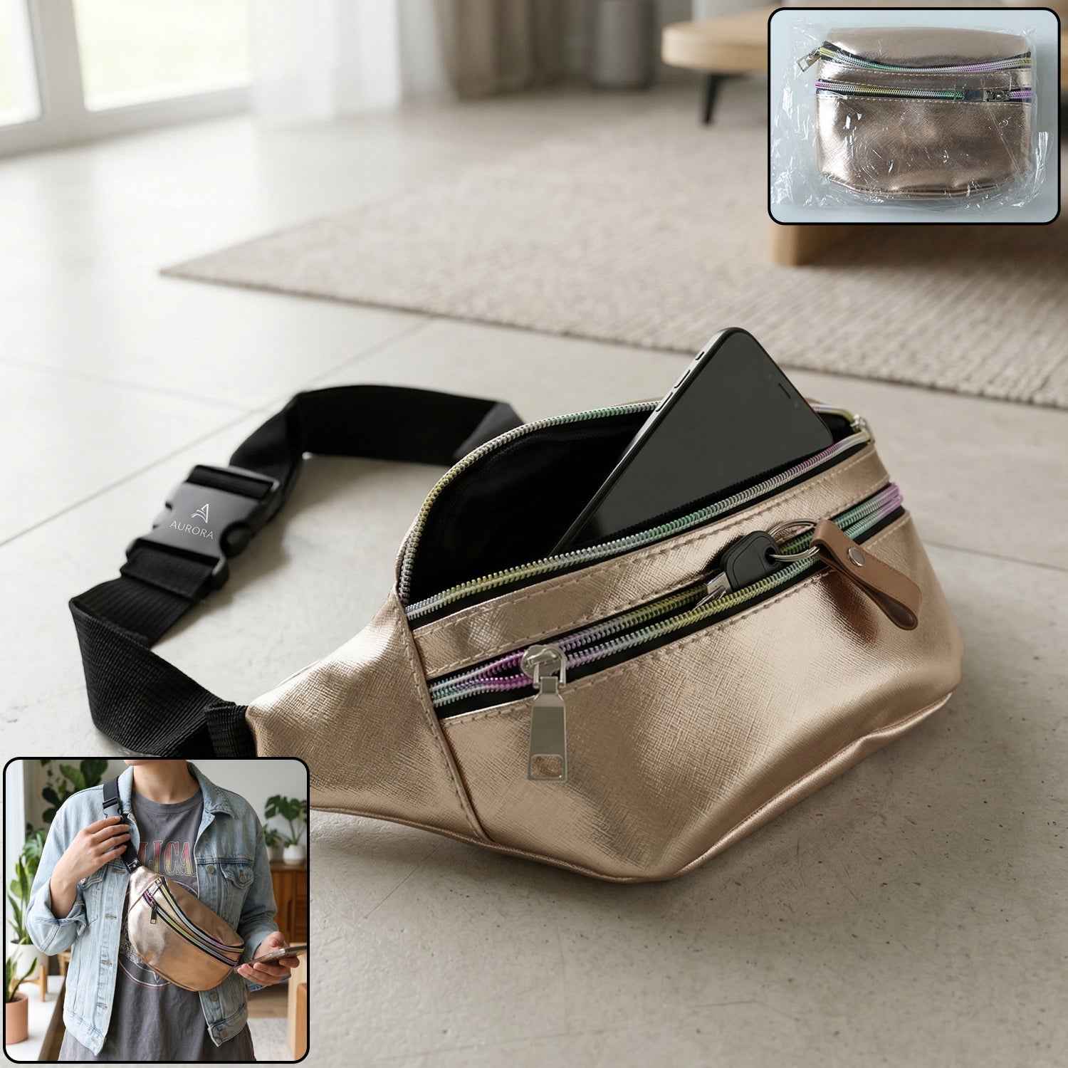 Waist Bag – Compact & Stylish for Daily Use