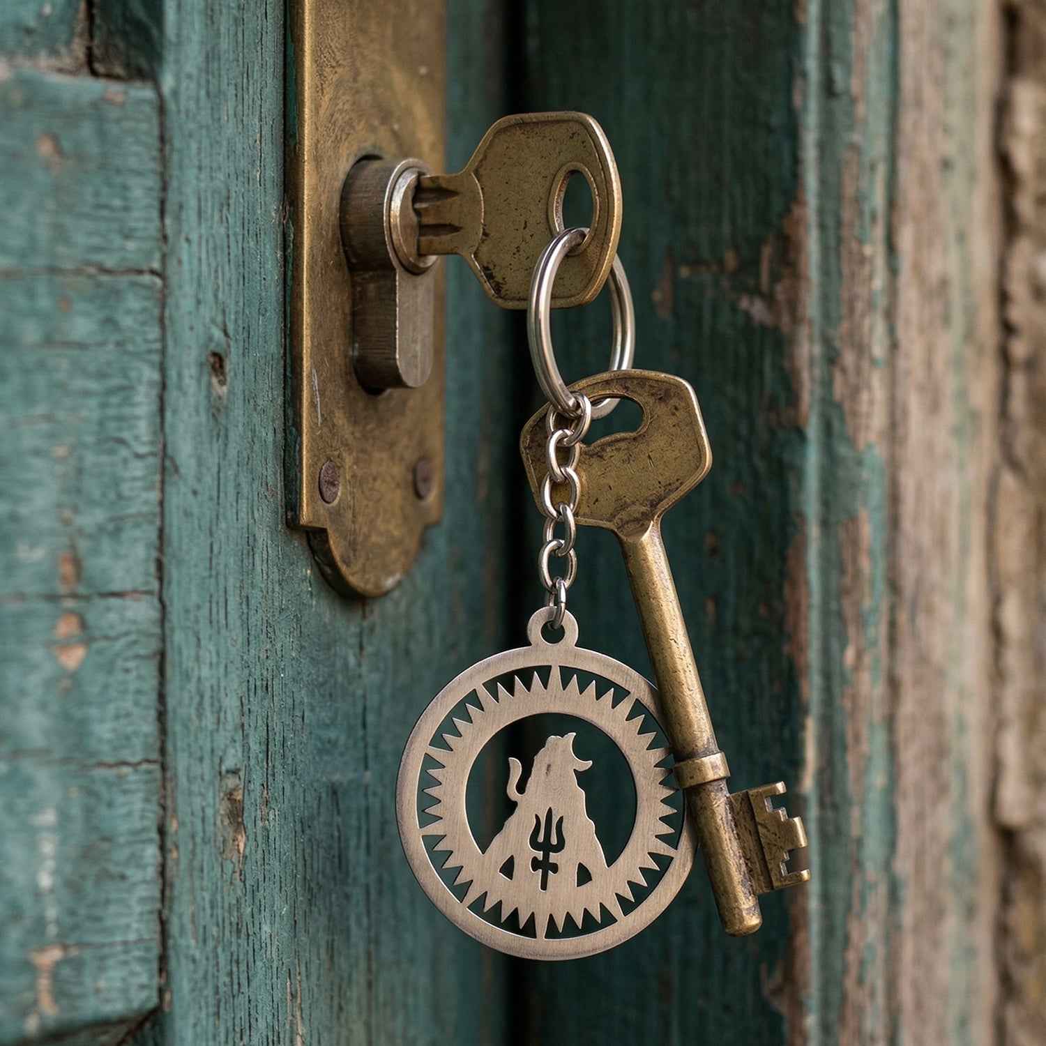 Mahakal Keychain – Durable Spiritual Accessory for Daily Use