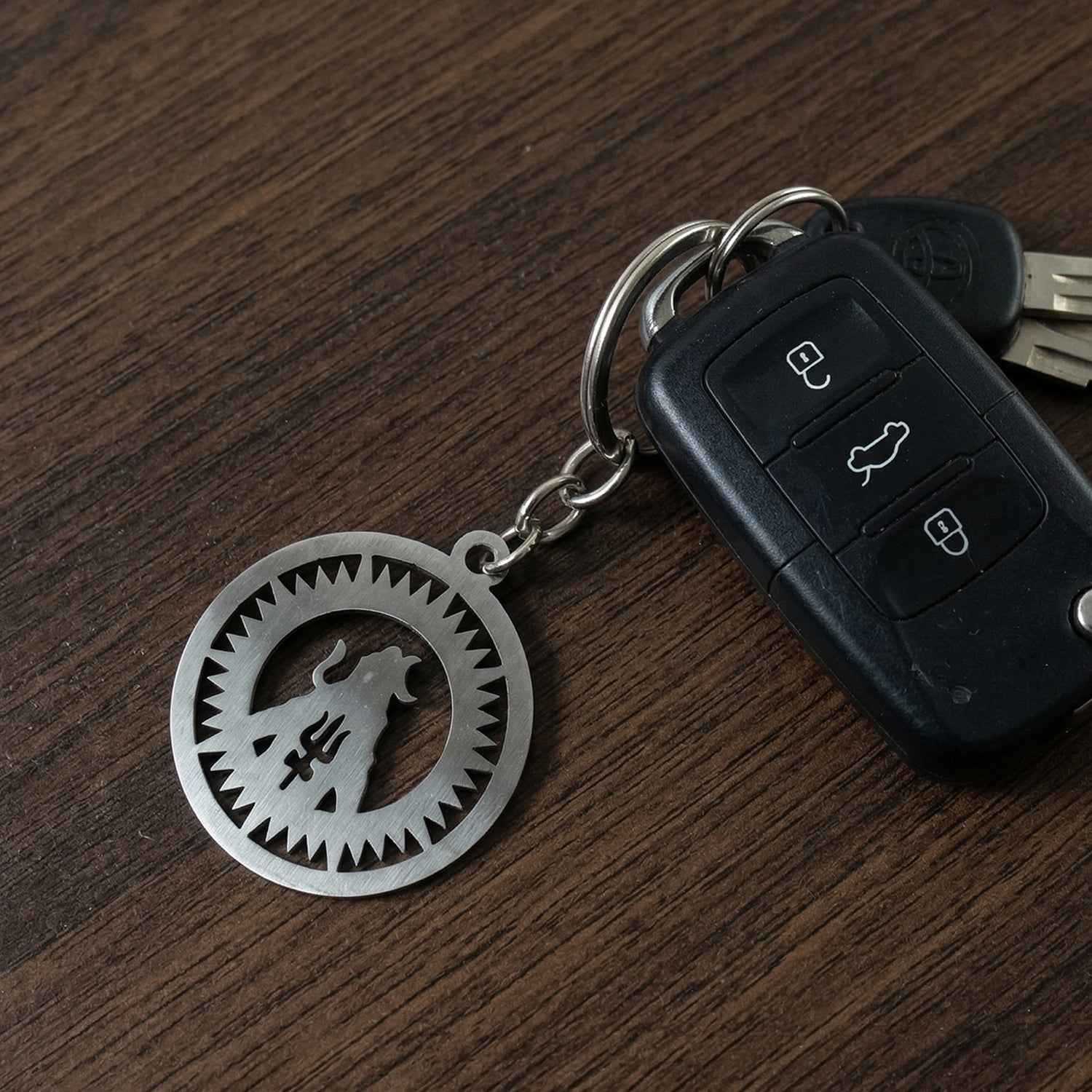 Mahakal Keychain – Durable Spiritual Accessory for Daily Use