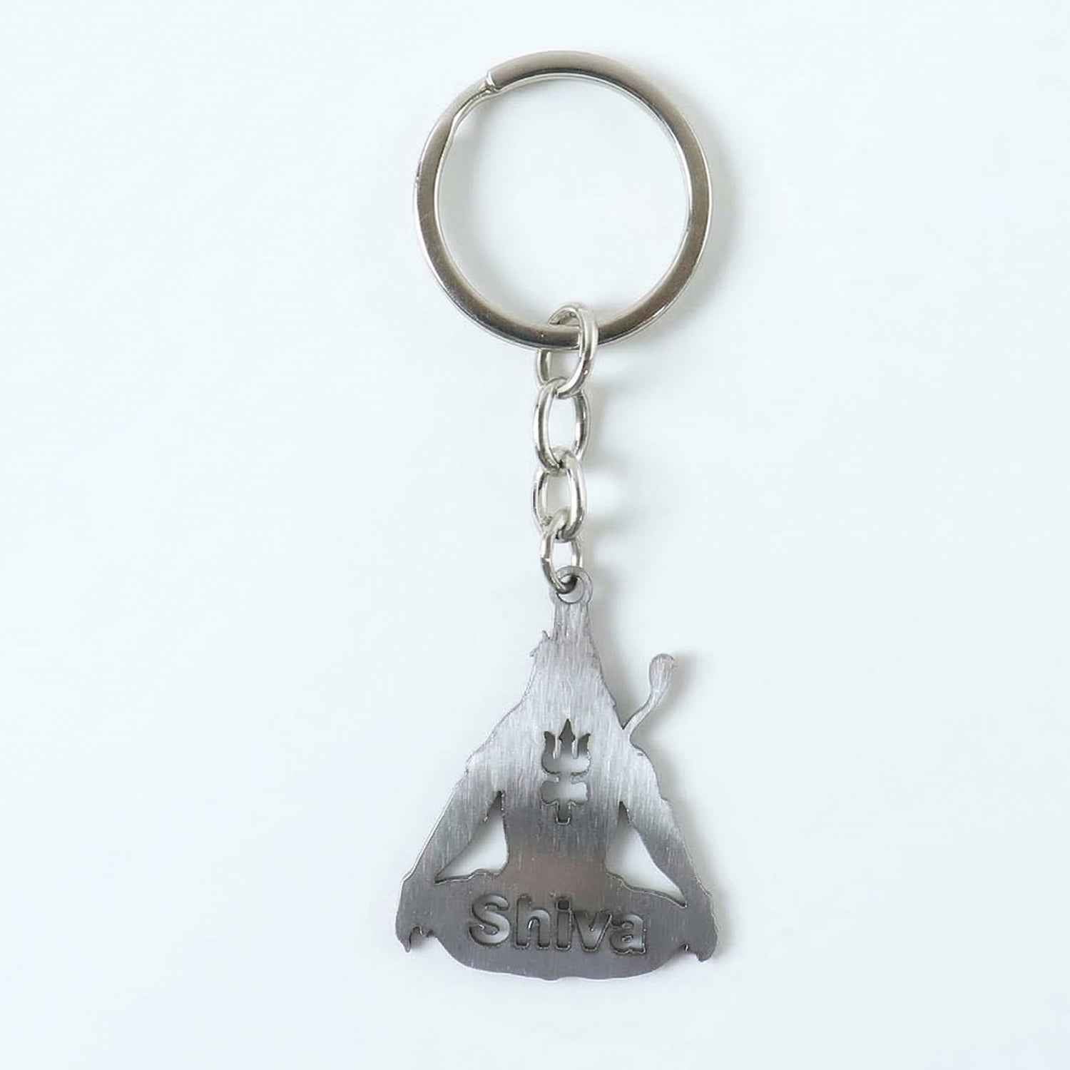 Lord Shiva Trishul Keychain – Durable Spiritual Accessory
