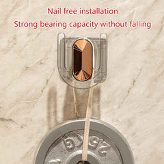 Self-Adhesive Wall Mount Slipper Holder – Space-Saving & Waterproof