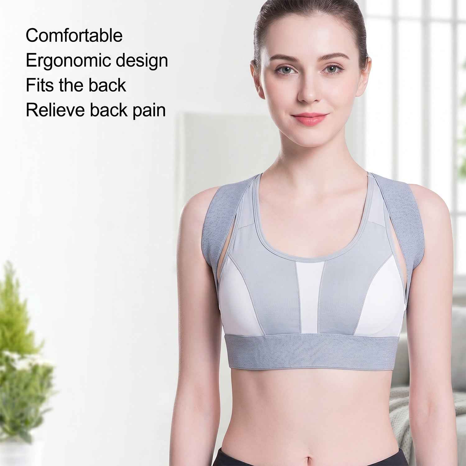Back Posture Corrector Belt Ð Adjustable for Better Spinal Alignment
