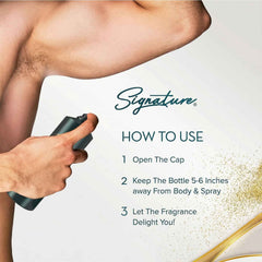 Signature Cocktail Deodorant Body Spray – Long Lasting Fragrance for Men