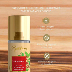 Sandalwood Room & Car Freshener Ð Long-lasting Natural Fragrance