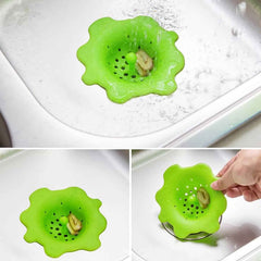 Silicone Sink Strainer – Flexible, Anti-Clog Hair Catcher