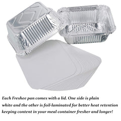 450 ml aluminium disposable food tray ideal for food storage