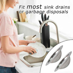 Stainless Steel Sink Strainer – Durable Anti-Clog Kitchen Filter