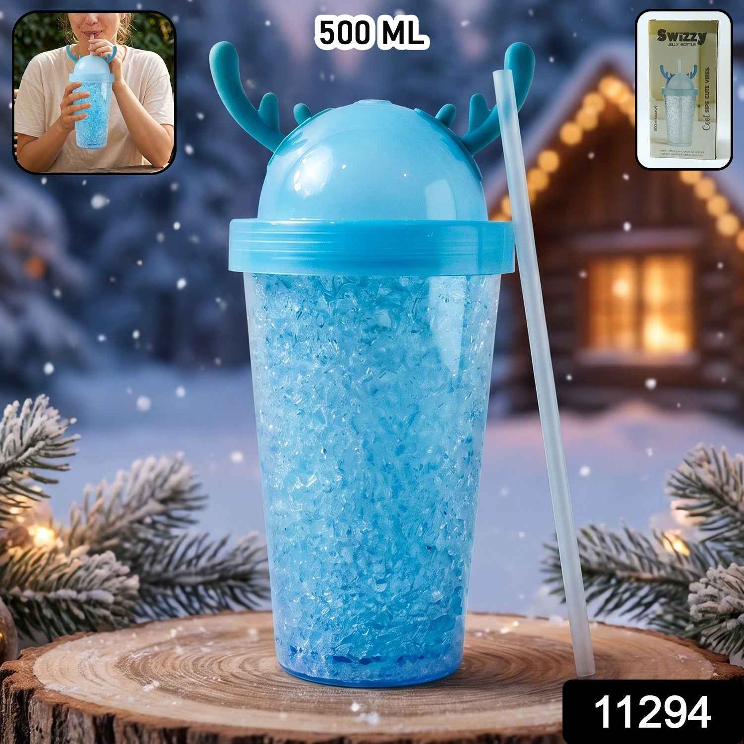 Jelly Tumbler Ð Reusable & Stylish 500ml Travel Cup