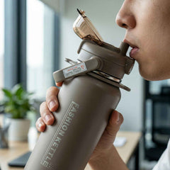 Insulated Water Bottle – 1.5L Stainless Steel with Straw | Own Hydrate