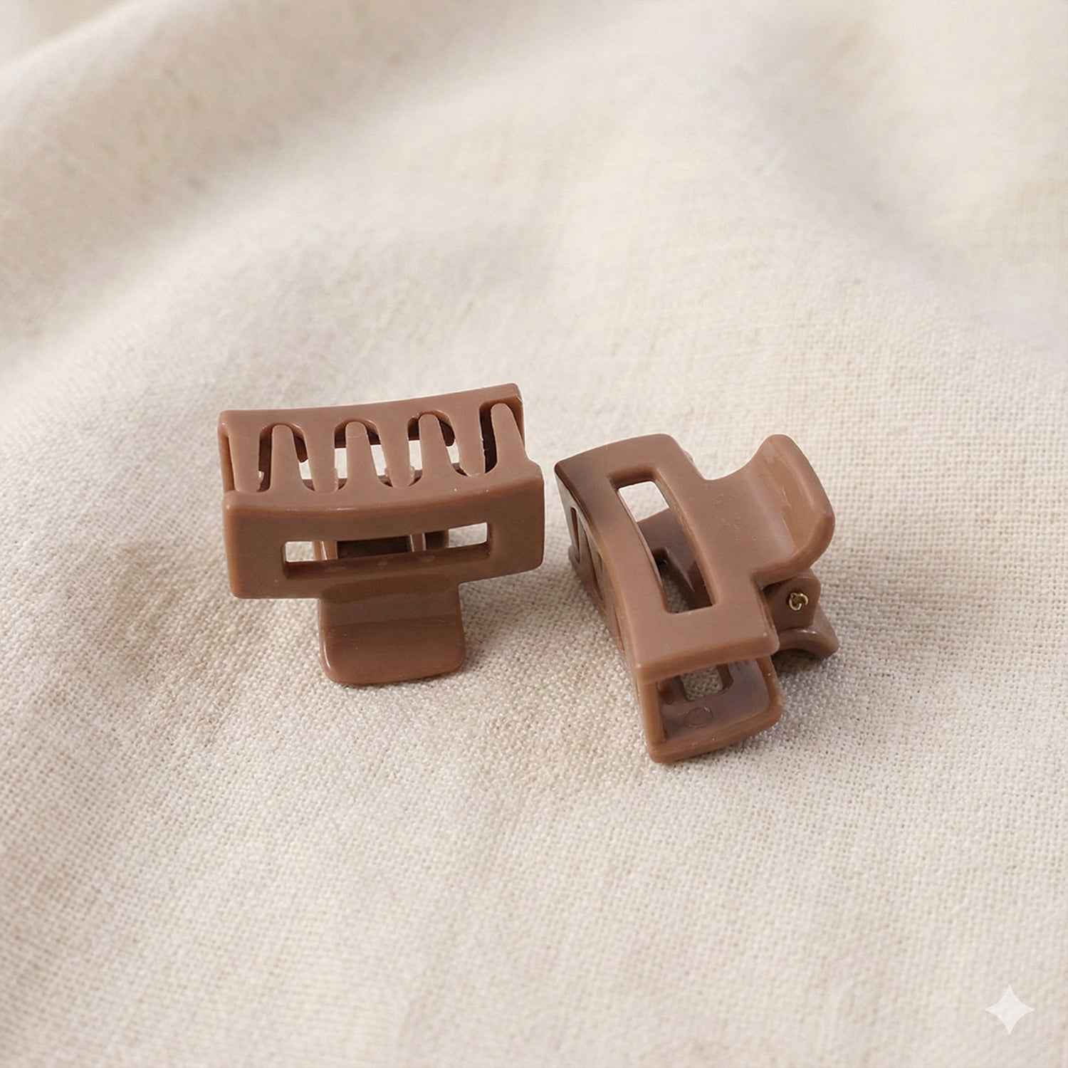 Mini Hair Claw Clips Set – Durable & Stylish 12 Pc