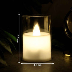 LED Tealight Candles – Set of 24 Flameless Smokeless Lights